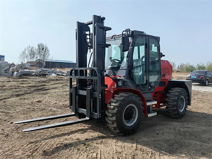 New 3.5 Tons Rear-Steering Off-road Forklift factory